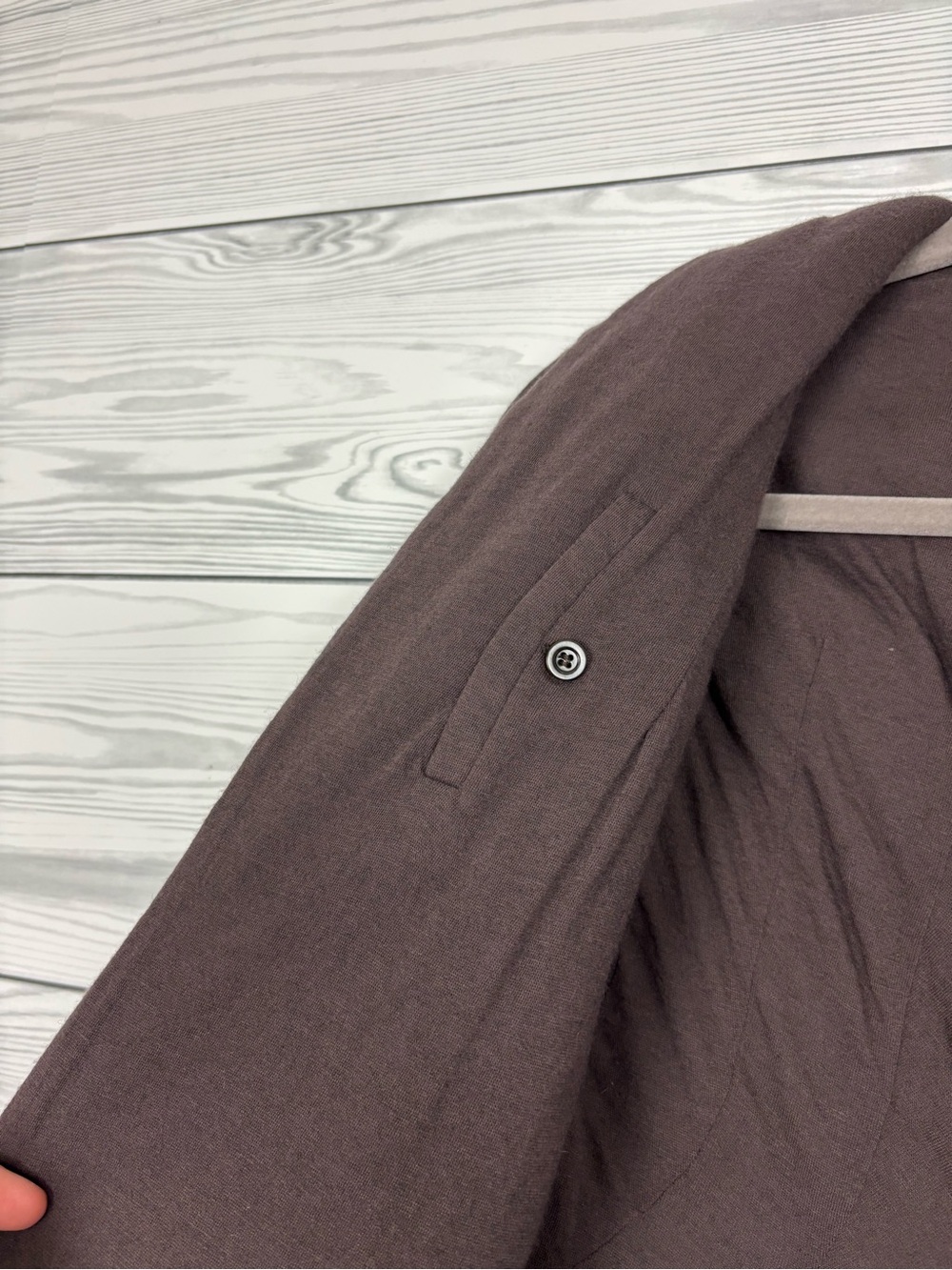Rick Owens Lilies angora blend brown zippered jacket size 6 - Picture 11 of 16